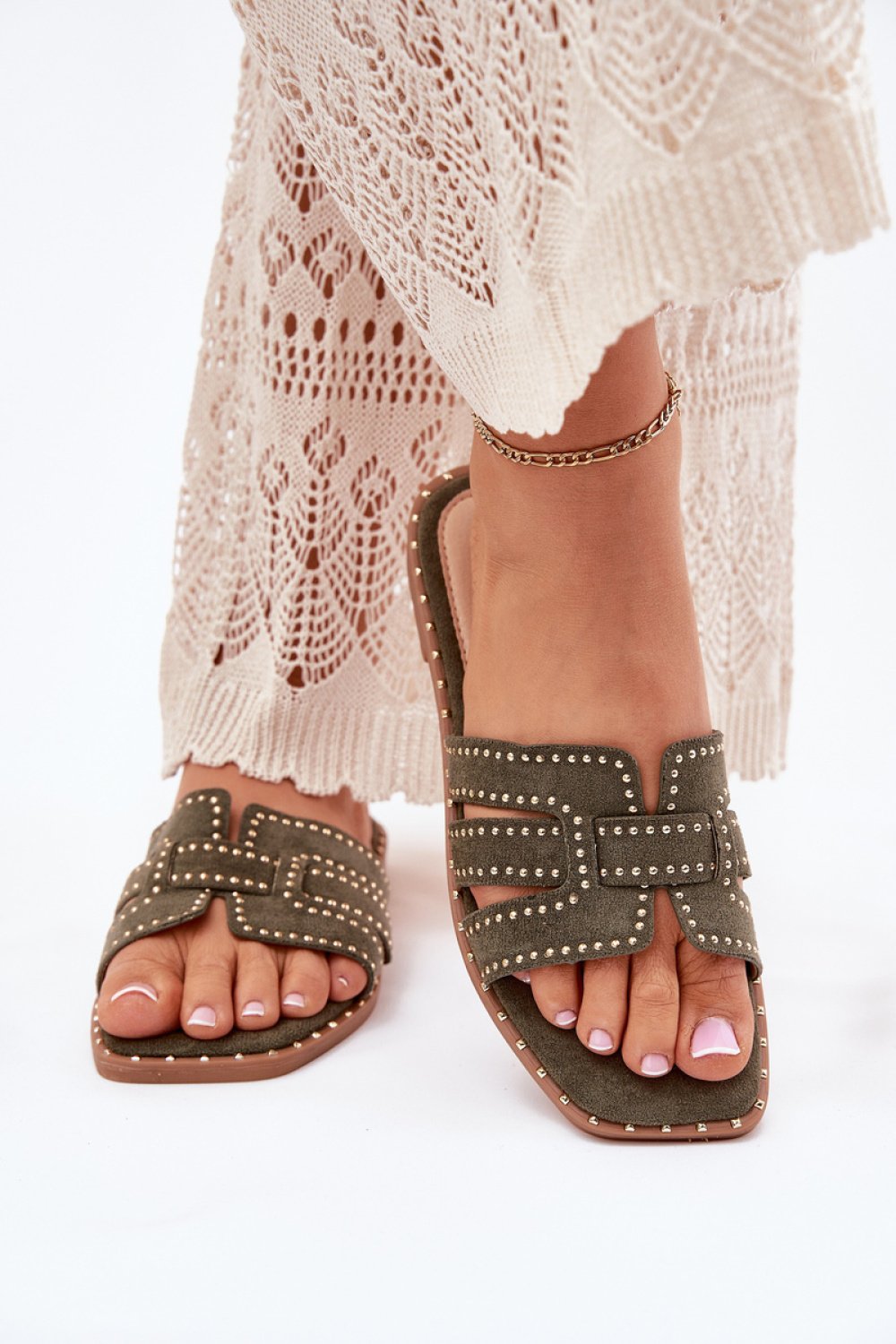 green Flip-flops model 215966 Step in style at obors.com