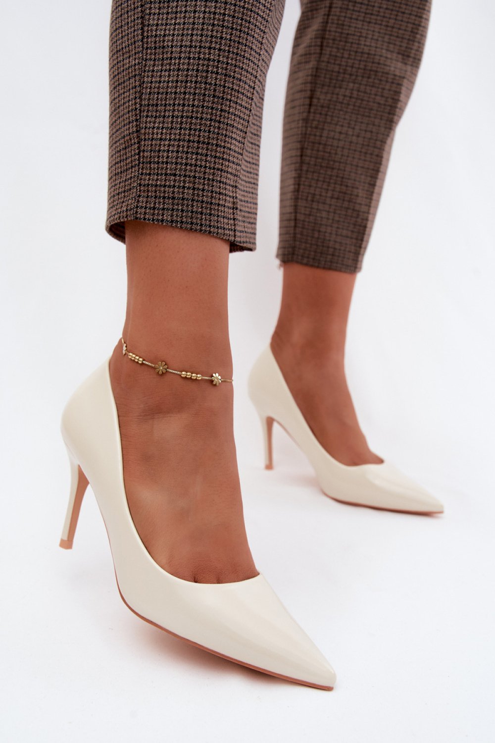 white High heels model 228773 Step in style at obors.com
