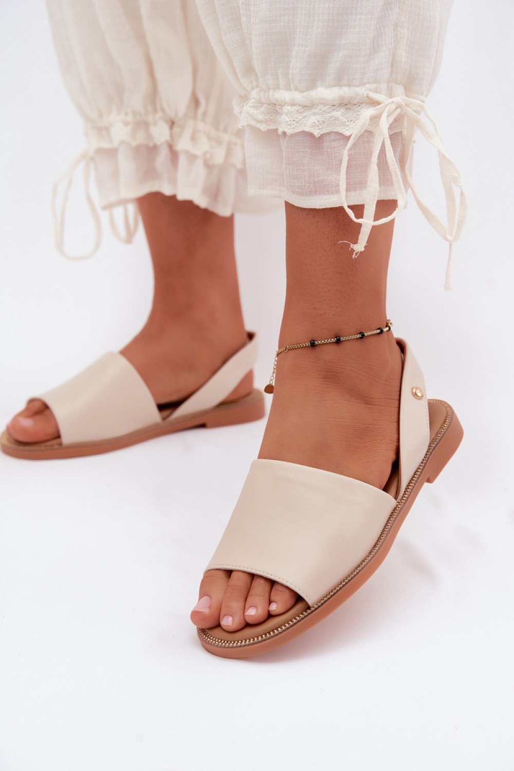 beige Sandals model 229701 Step in style at obors.com