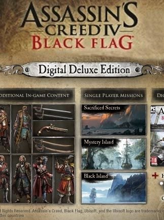 Assassin’s Creed IV: Black Flag Digital Deluxe Edition – Ubisoft Connect -GLOBAL