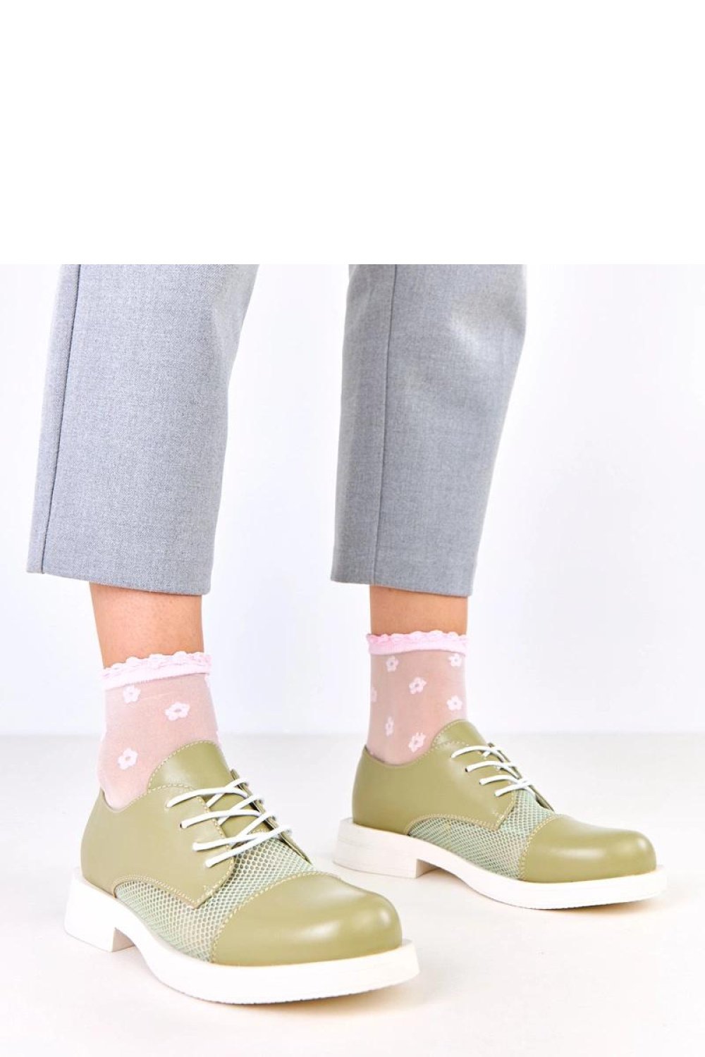 green Half shoes model 219178 Solea at obors.com