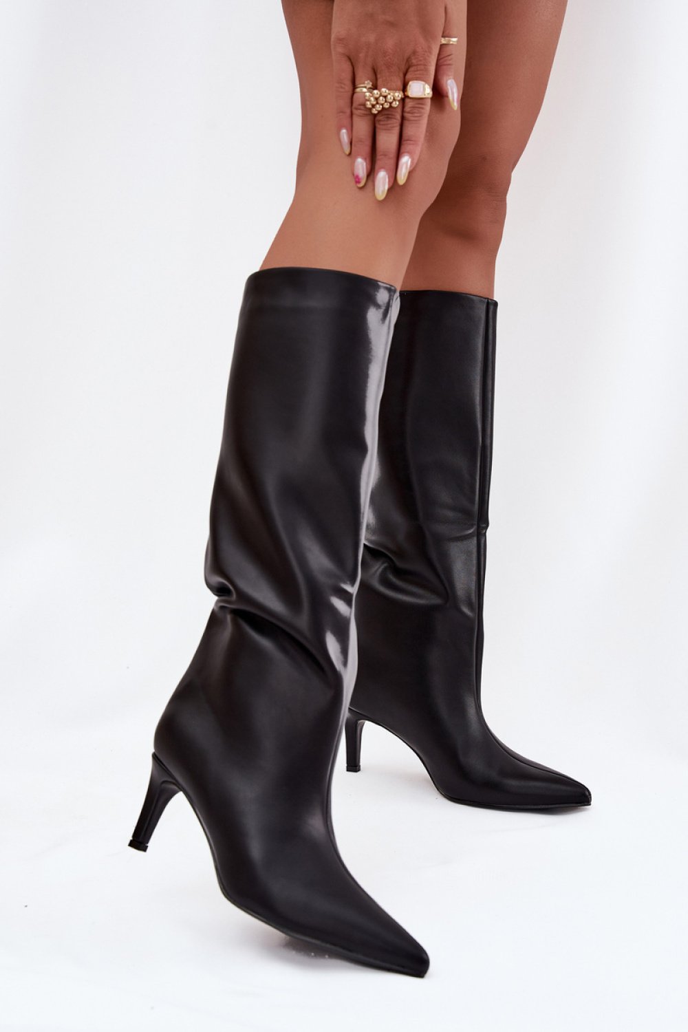 Heel boots Step in style