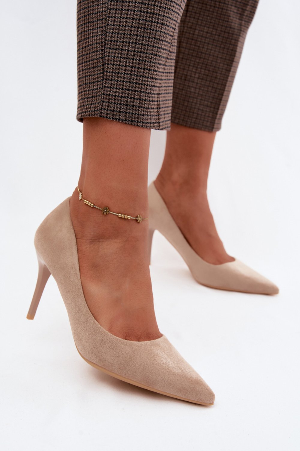 beige High heels model 228768 Step in style at obors.com