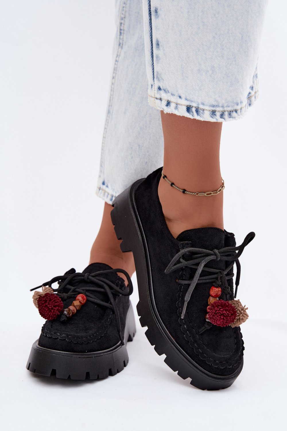black Platform shoes model 228963 Step in style at obors.com