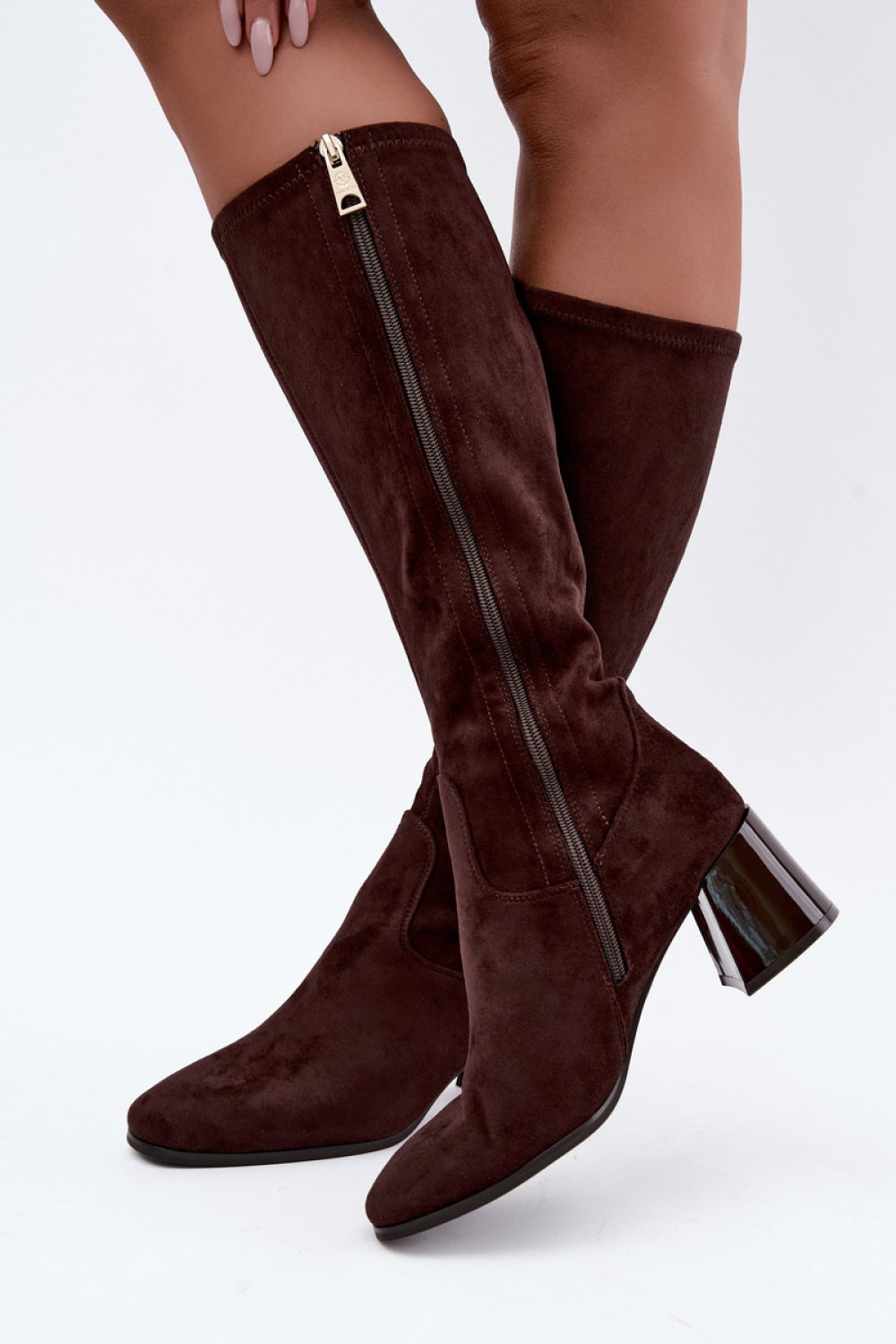 Heel boots Step in style
