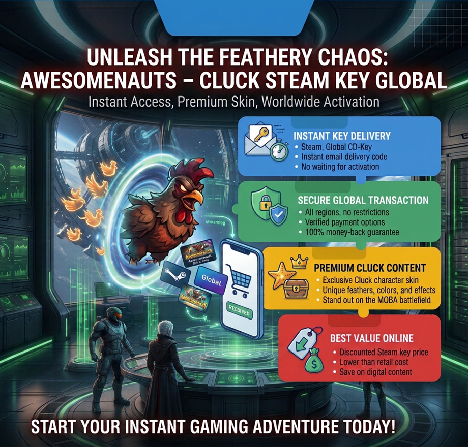 Why the Awesomenauts – Cluck Steam Key GLOBAL is a Must-Have.